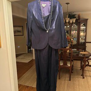 Ladies formal dress and jacket